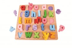 Bigjigs Baby Casse-tête en bois Alphabet Lettres minuscules