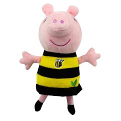 TM Toys PEPPA Pig ECO plyšová Peppa 20 cm včelie šaty