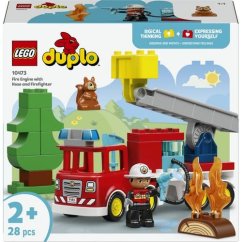 Lego Duplo 10473 Tűzoltóautó tömlővel és tűzoltóval