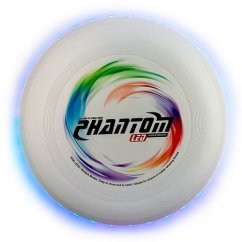 Bavytoy LED Frisbee Flying Disc 9" Alb