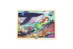 Puzzle en bois - La petite sirène 24 pièces