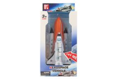 Vesmírna raketa kovový zvuk