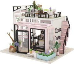 Dvěděti miniatura domečku Hudební studio