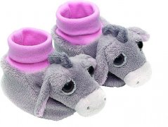 LIL Peepers donkey baby LUNA booties pink (0-8 miesięcy) Suki Gifts