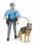 Bruder 62150 BWORLD Policier avec chien