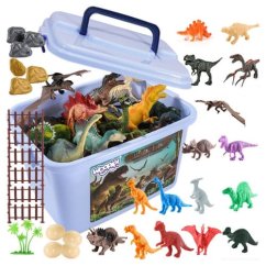 Set de figuras de dinosaurios 40 piezas