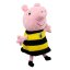 TM Toys PEPPA Pig ECO peluche Peppa 20cm robe abeille