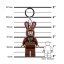 LEGO Iconic Čokoládový Zajíc svítící figurka