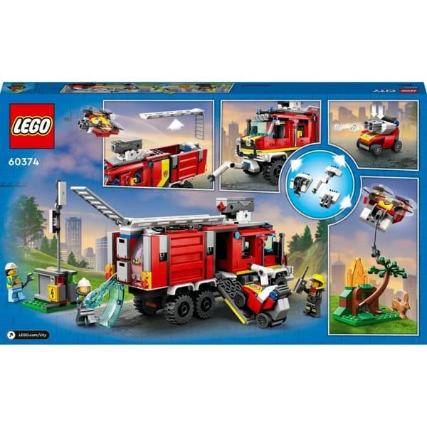 LEGO® City 60374 Veliteľské auto hasičov