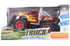 Voiture tout-terrain RC rouge 1:16