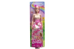 Barbie Rozprávková princezná - ružová HRR08