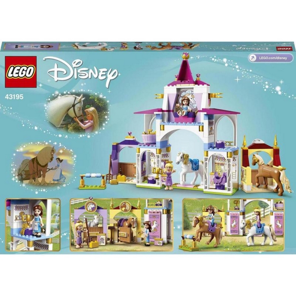 Lego Disney 43195 Szépség és Loci királyi istállója
