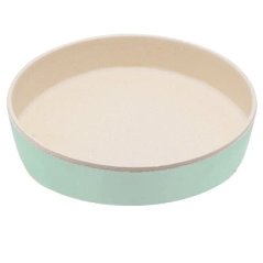 Miska pro kočku, BecoBowl - Bambusová-fresh-mint
