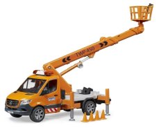 Bruder 2679 MB Sprinter targoncás munkaplatformmal