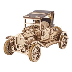Ugears 3D Drewniane Puzzle Mechaniczne Historyczny Samochód UGR-T