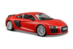 Maisto - Audi R8 V10 Plus, rouge, 1:24