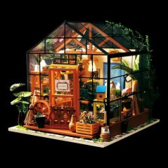 RoboTime miniatűr ház üvegház