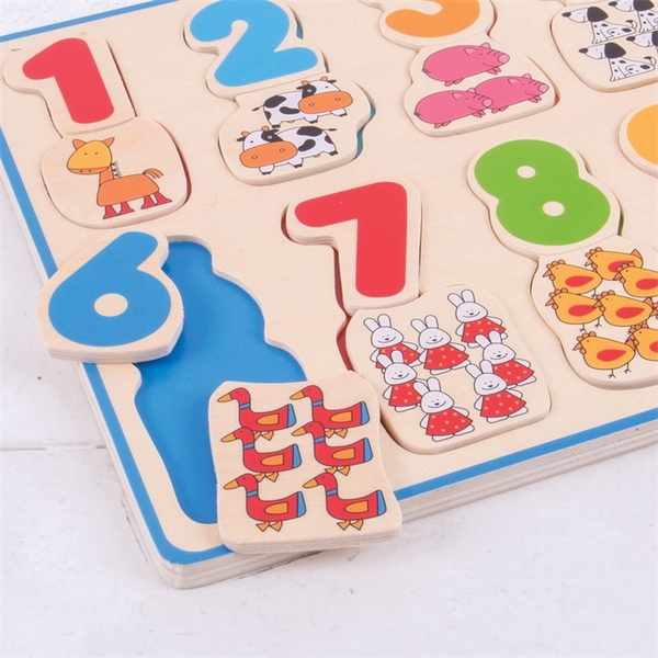 Bigjigs Toys számoló puzzle 2