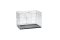 Cușcă de sârmă Karlie cu două intrări 92x57x63cm