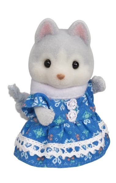 Sylvanian Families Tandemové kolo pro Husky sourozence