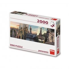 Dino Paris collage 2000 puzzle panorámico