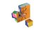 Cuburi Animale sălbatice/Zoo Lemn 9 buc. în cutie 20x18x6cm 12m+