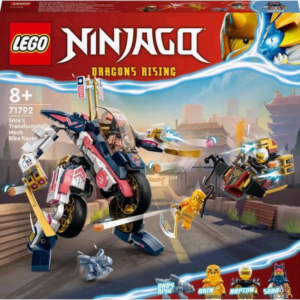LEGO® NINJAGO (71792) Sora és az átalakuló motorrobotja