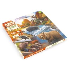 Puzzle familial Magellan La faune du Nord 500 pièces