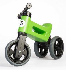 Scooter FUNNY WHEELS NEW SPORT 2in1 verde