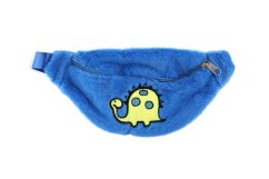 Dinosaure réniforme en tissu 30cm dans un sac 15x30cm