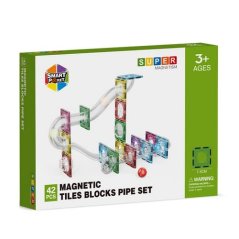 Magnetická stavebnice Průhledná 42 ks