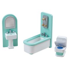 Tidlo Meubles de salle de bain en bois turquoise