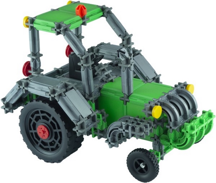 Set de construcții Seva Transport Tractor 384 piese 5+