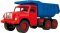 Voiture Tatra T 148 plastique 73 cm - Bleu-Rouge