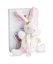 Set regalo Doudou - Giocattolo con succhietto coniglio 15 cm
