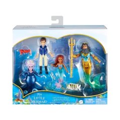 Mattel Sada 6 ks LITTLE DOLLS: MALÁ MORSKÁ VÍLA S KAMARÁTMI
