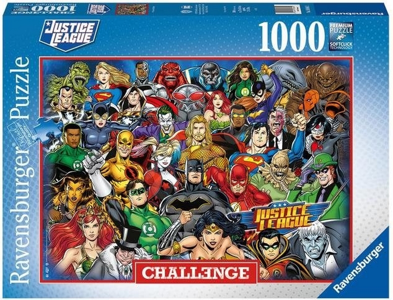 Provocare Puzzle: Marvel: Liga Justiției 1000 de piese