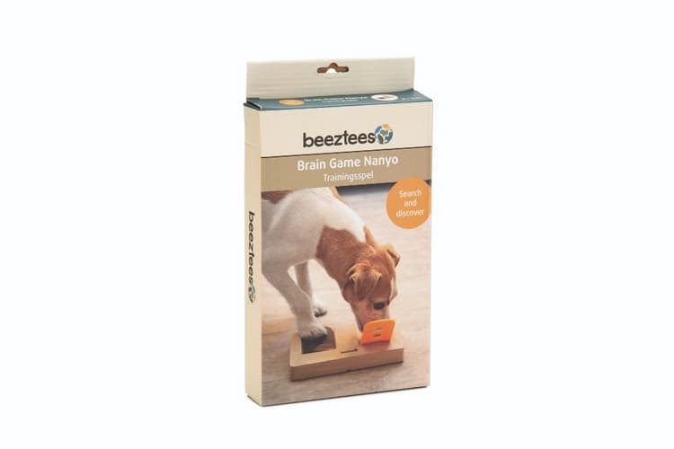 Beeztees Interaktivní dřevěná hračka NANYO 22 cm