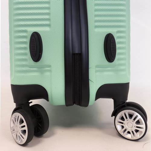 Bavy Cestovní kufr skořepinový 28" Circle Light green
