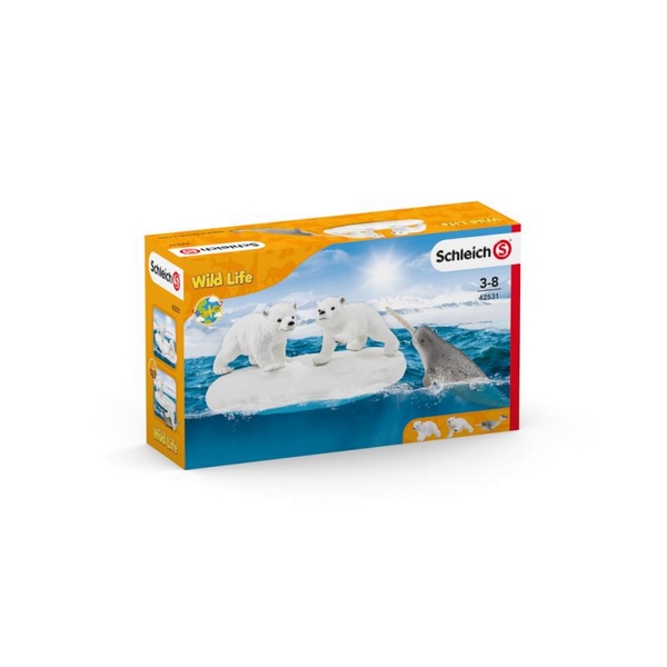 Schleich 42531 Lední medvědi a klouzačka