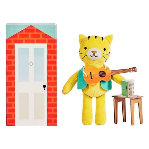 Petit Collage Peluche Tigre Theodor il musicista