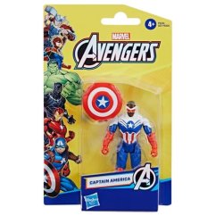 HASBRO - Bosszúállók Amerika kapitány figura 10cm, tartozékokkal