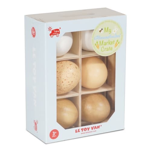 Le Toy Van Huevos de granja en caja