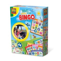 Cestovná hra - BINGO, lepenie obrázkov na okno auta