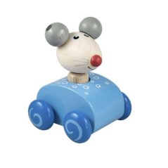 Souris grinçante bleue