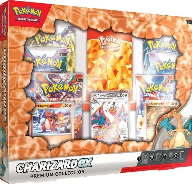 Pokémon TCG: Charizard ex Prémium gyűjtemény