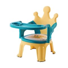Detská jedálenská stolička žltá