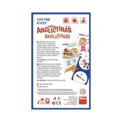 Dino CHYTRÉ KVÍZY – MALÝ ANGLIČTINÁR Vzdelávacia hra