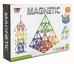 Set de construcții magnetice 120 de piese