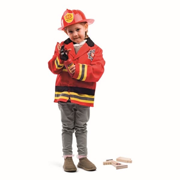 Bigjigs Toys Costume de pompier